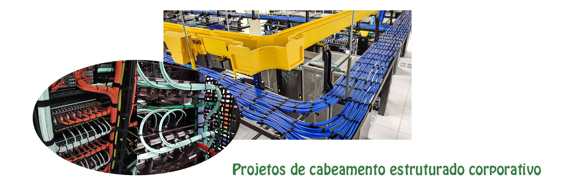 Projetos de cabeamento estruturado corporativo
